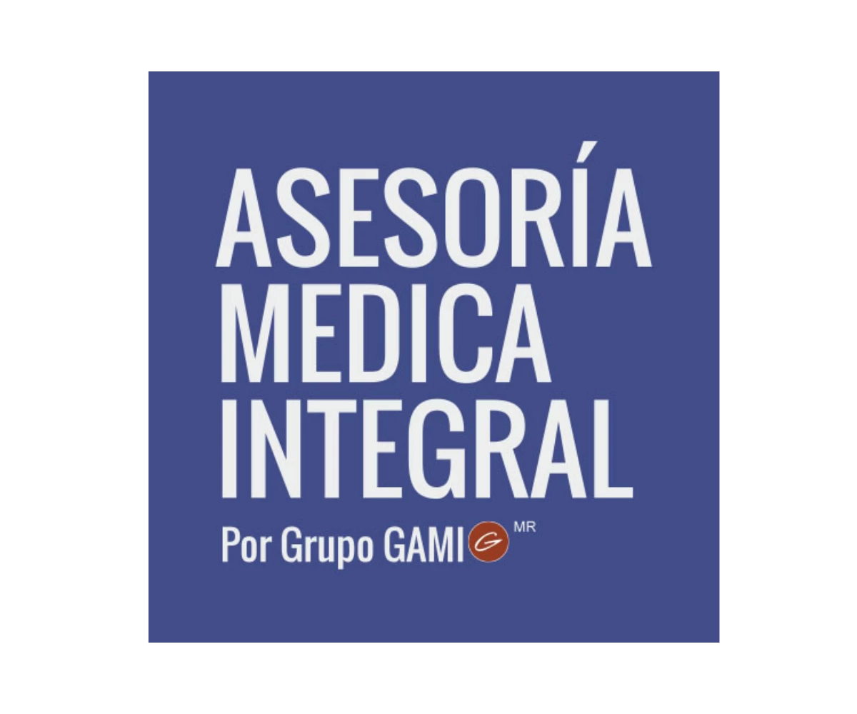 Logo de Asesoría Médica Integral GAMI, cliente del equipo de Yeti Agencia Creativa — Boom Shaka Laka