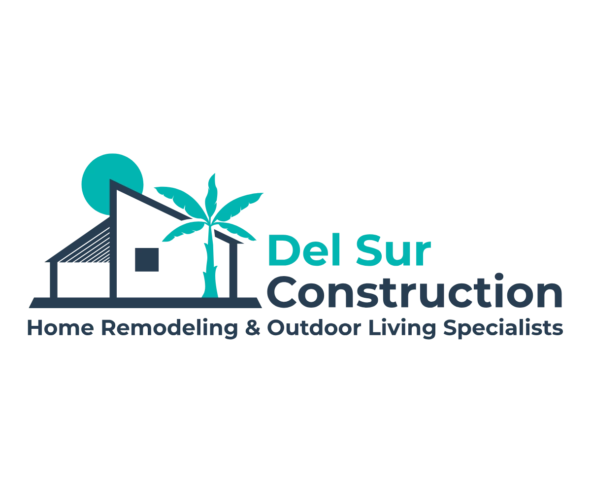 Logo de Del Sur Construction, cliente del equipo de Yeti Agencia Creativa — Boom Shaka Laka