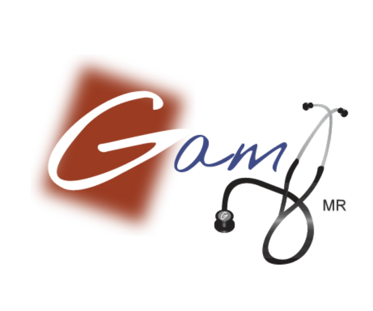 Logo de GAMI Médica, cliente del equipo de Yeti Agencia Creativa — Boom Shaka Laka